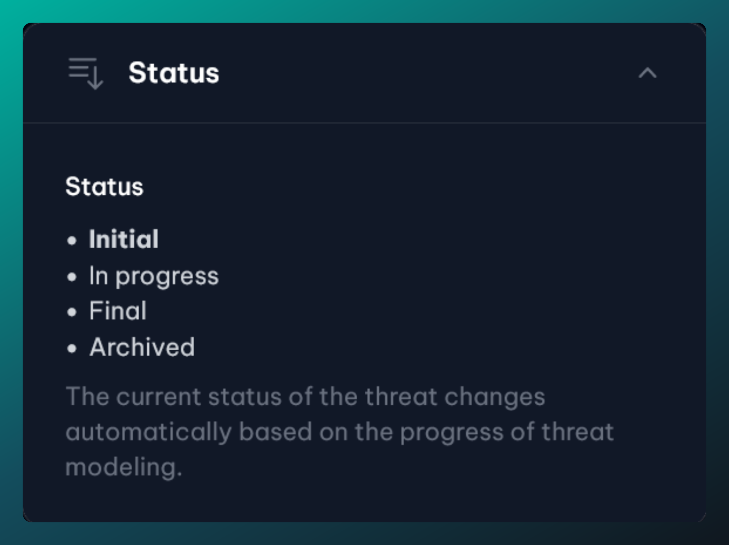 Status of levels a threat in vucavoid.