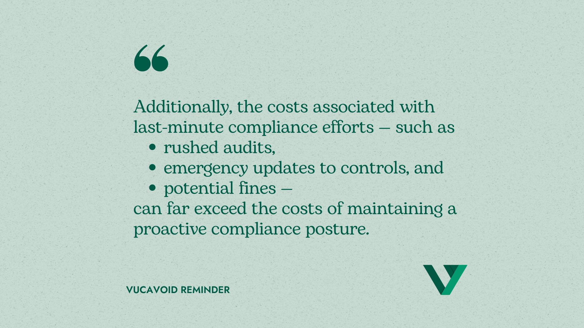 Proactive GRC management might seem like a costy approach but saves the organization resources on many levels, already mid-term.